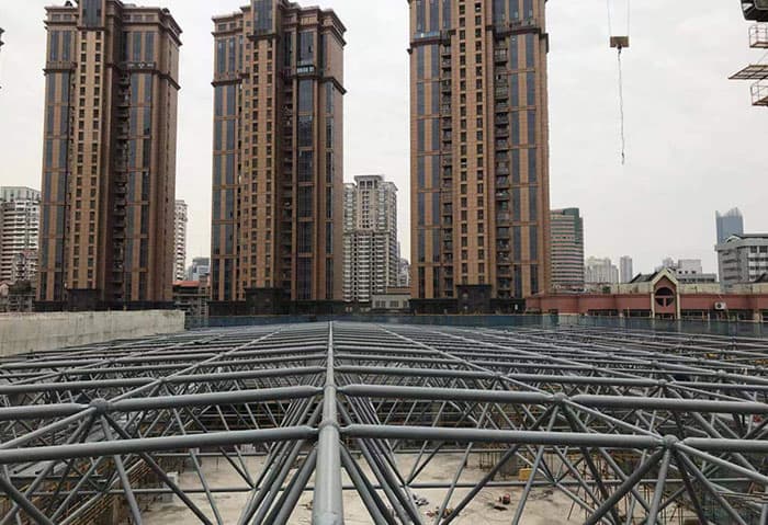 潞城螺栓球网架结构